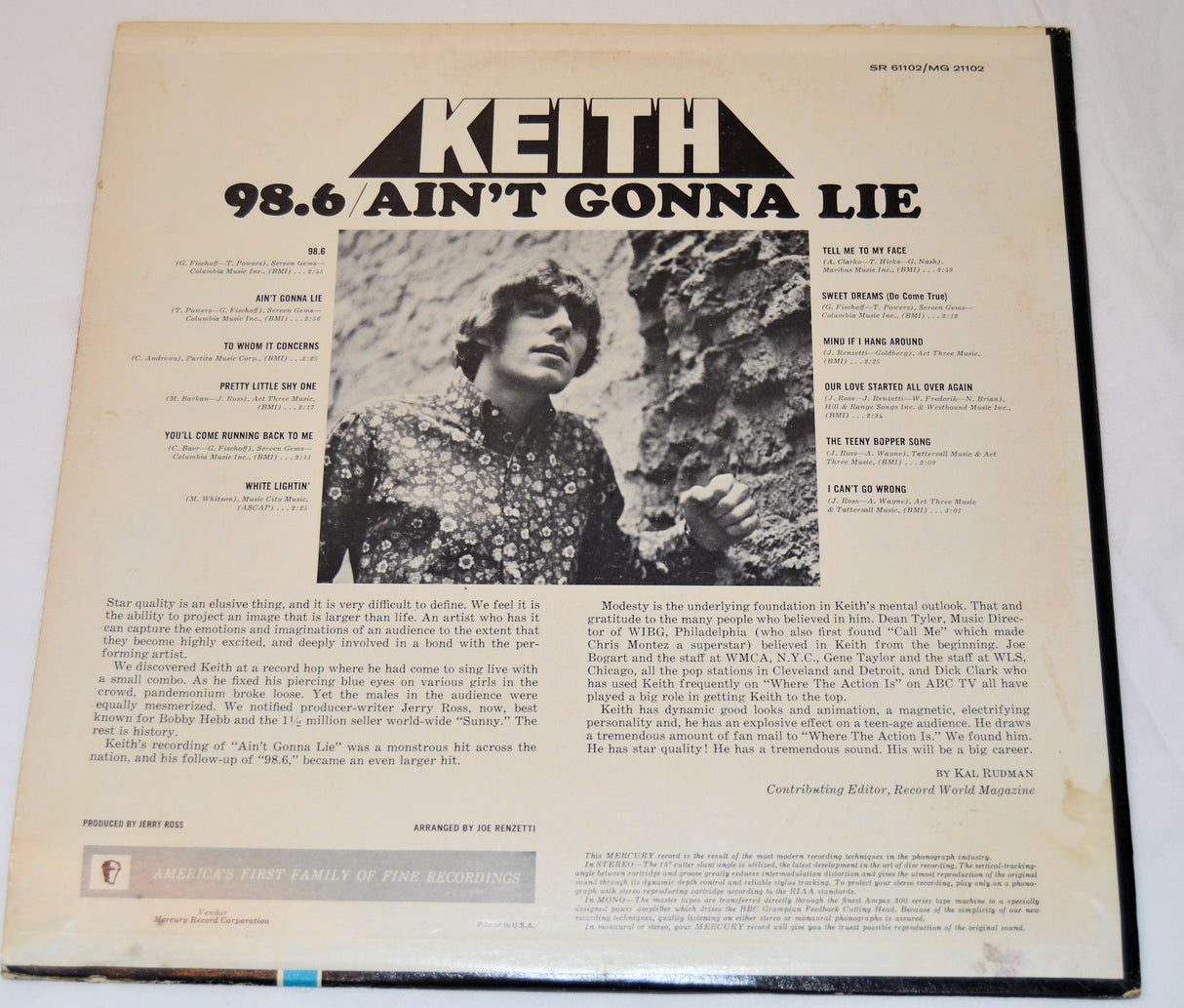 Keith - 98.6/Ain't Gonna Lie