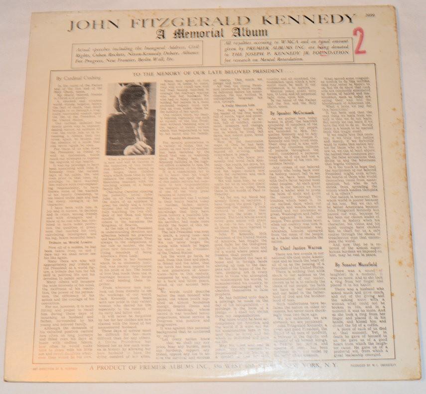Kennedy, John F - Memorial Album