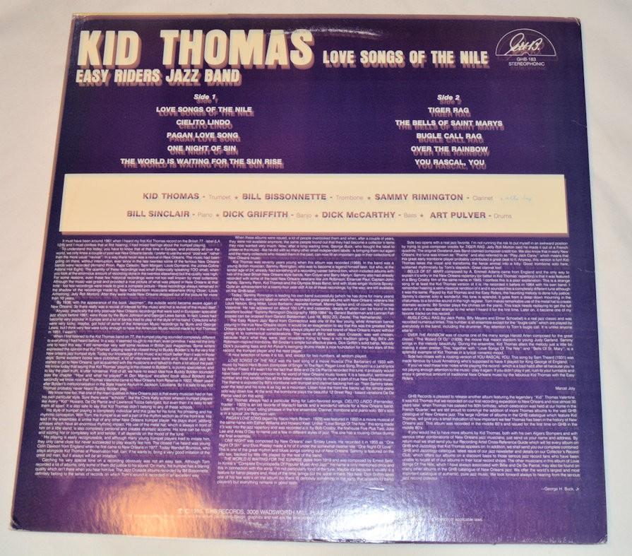 Kid Thomas - Love Songs Of The Nile