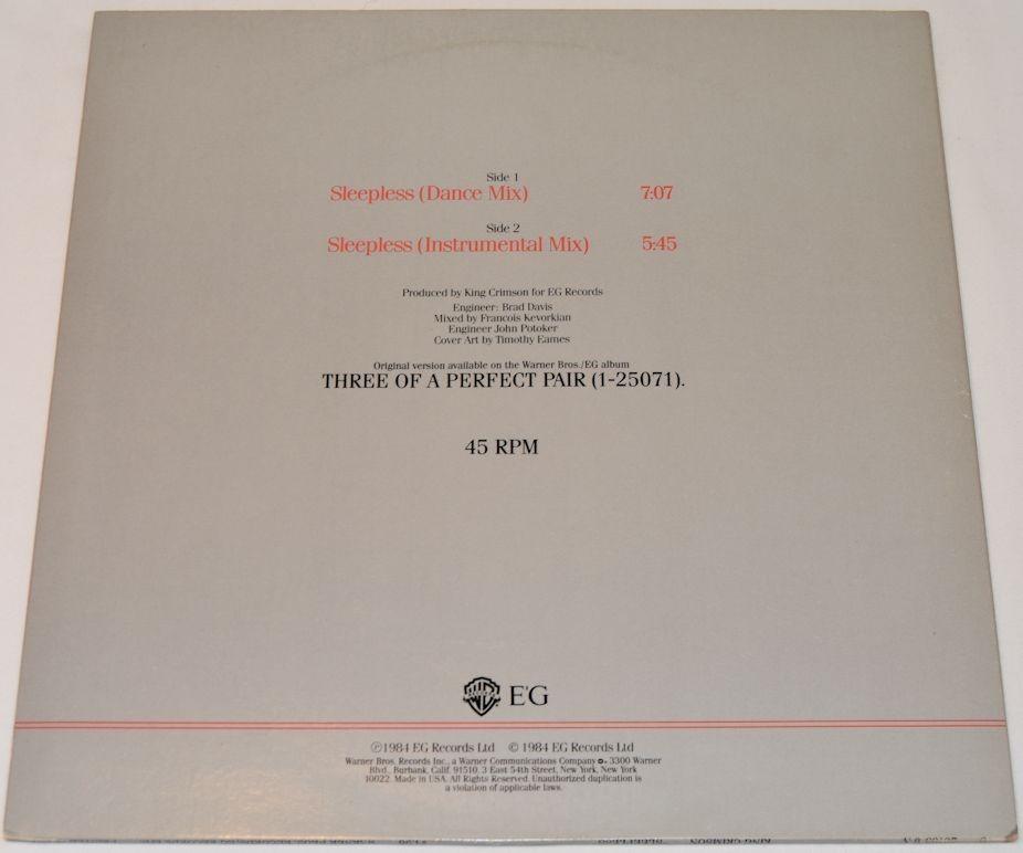 King Crimson - Sleepless