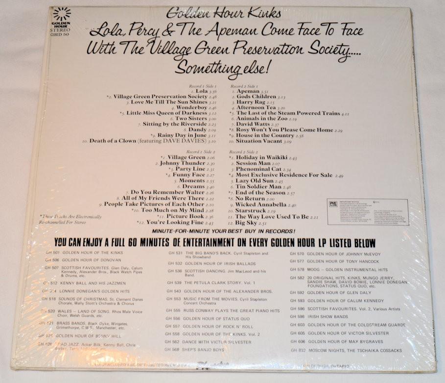 Kinks, The - Golden Hour