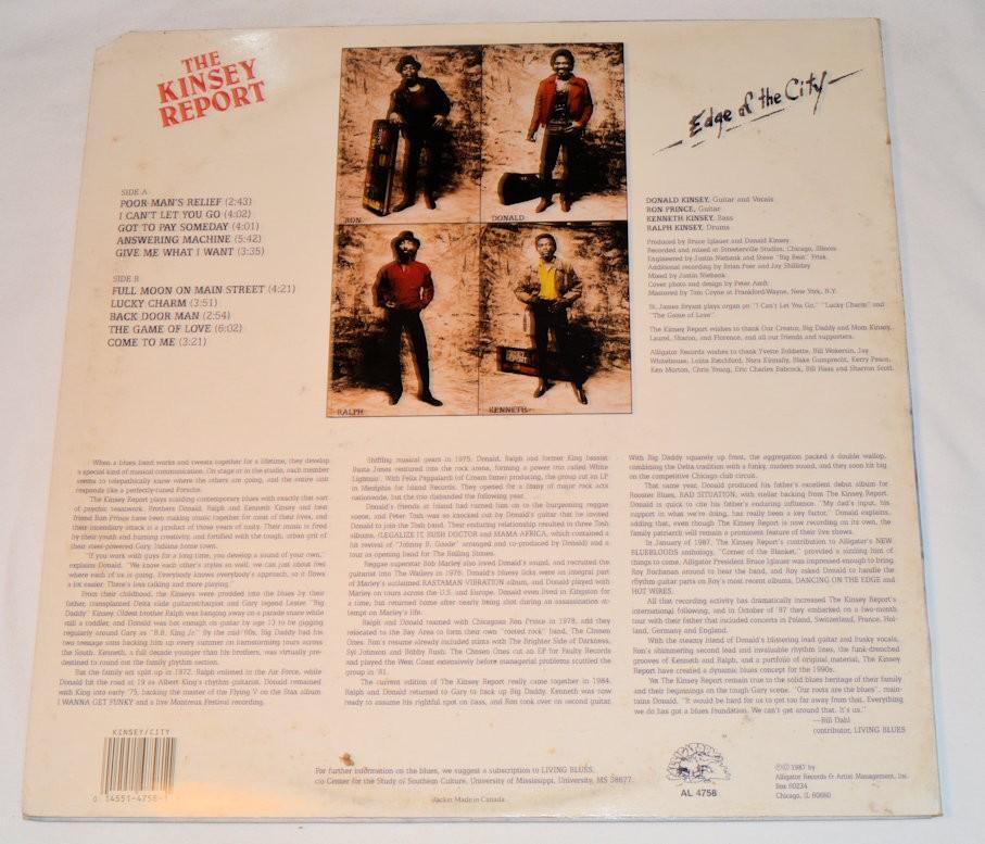 Kinsey Report - Edge Of The City