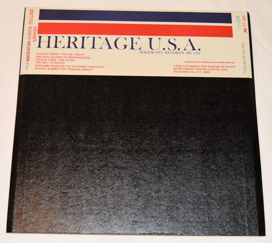 Kurlan, David - Heritage U.S.A. - Docs. & Speeches