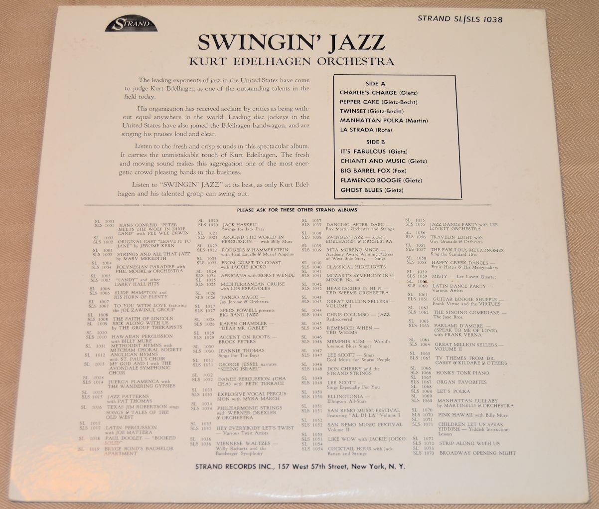 Edelhagen, Kurt - Swingin'