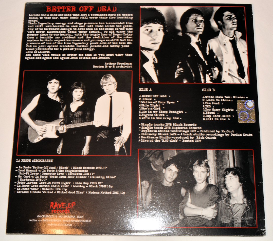 La Peste - Better Off Dead