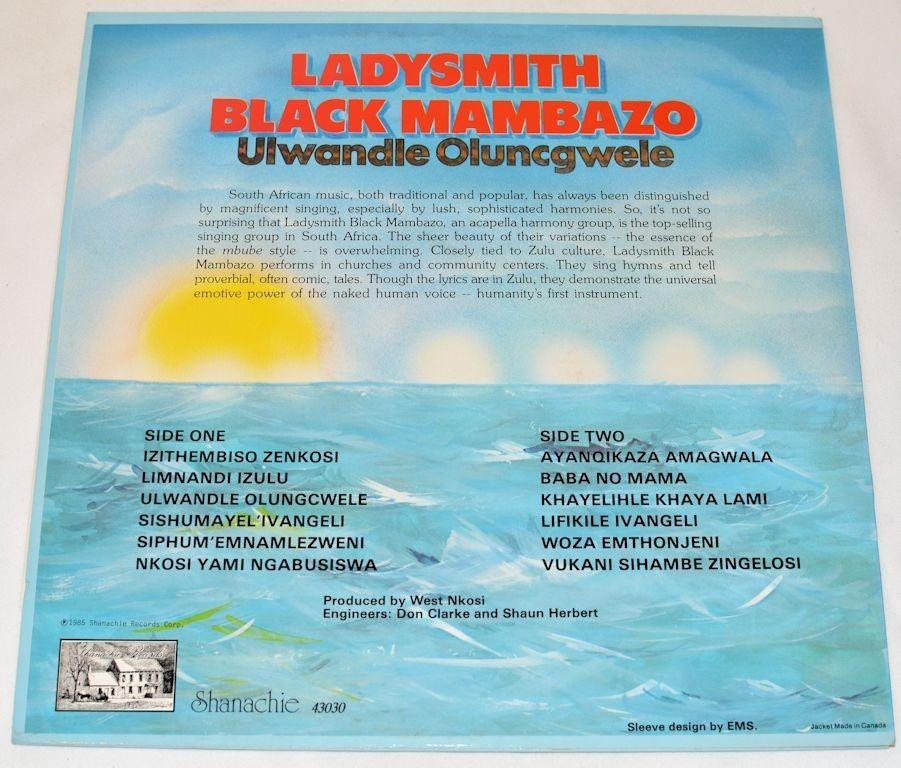 Ladysmith Black Mambazo - Ulwandle Oluncgwele