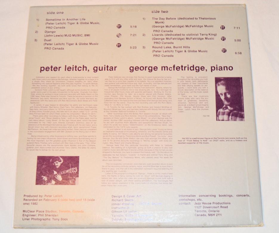 Leitch / McFetridge - Sometime In Another Life