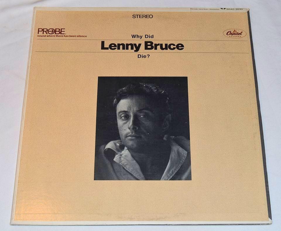 Bruce, Lenny - Why Did Lenny Die