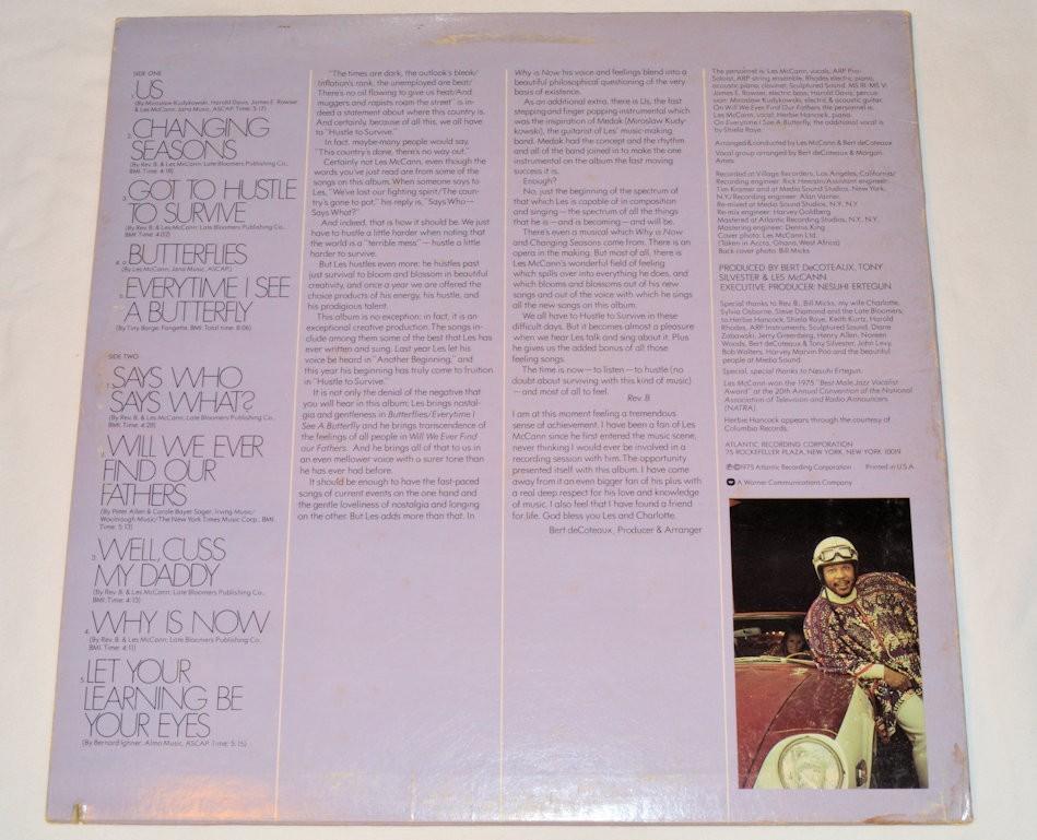 McCann, Les - Hustle To Survive