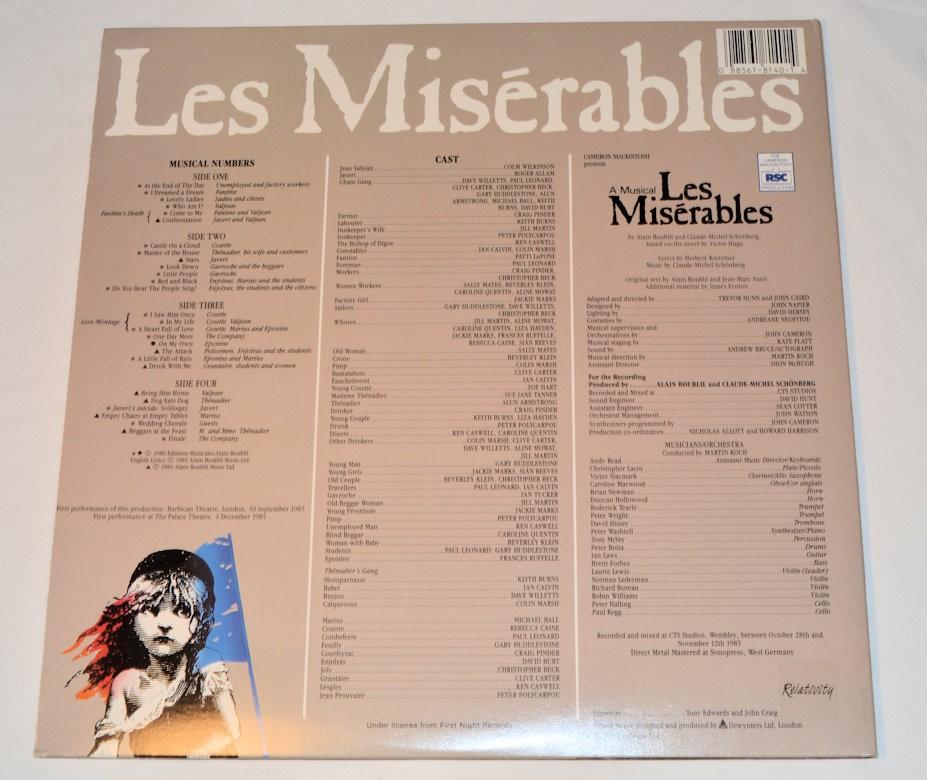 Original Cast -Les Miserables