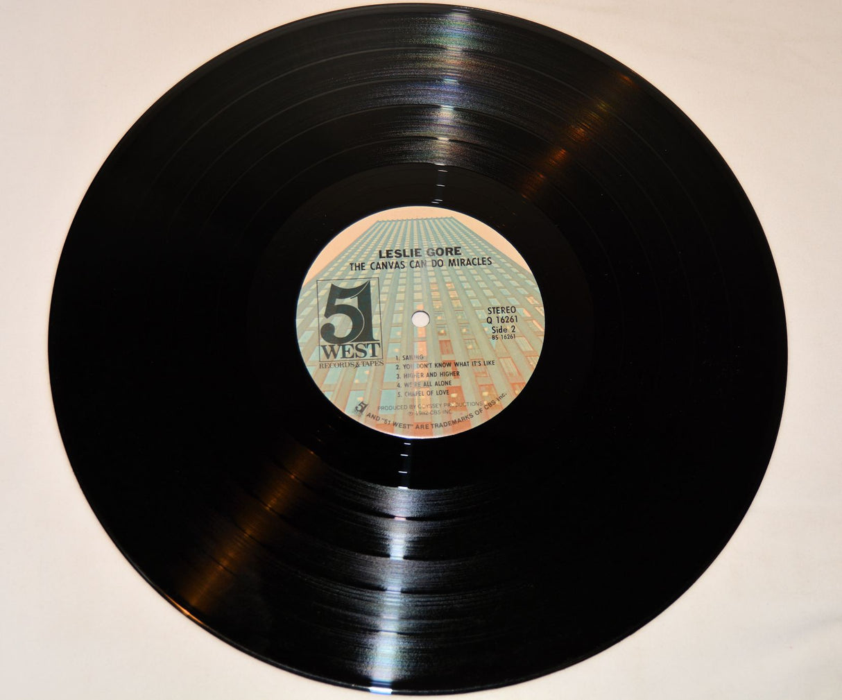 Gore, Lesley - The Canvas Can Do Miracles