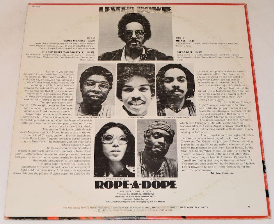Bowie, Lester - Rope A Dope
