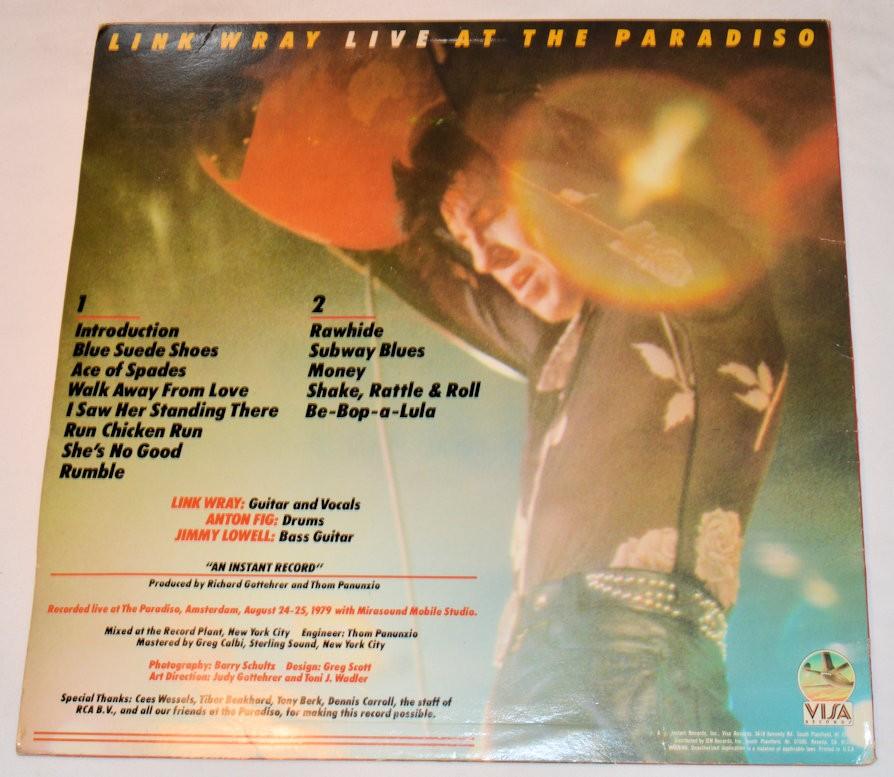Wray, Link - Live At Paradiso