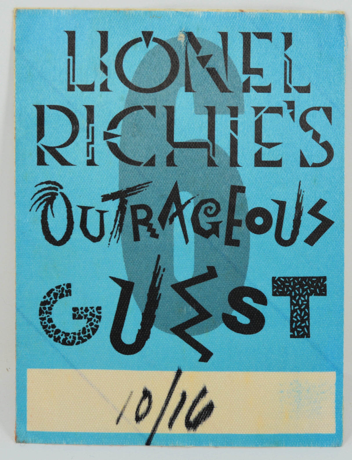 Richie, Lionel - Outrageous Backstage Pass