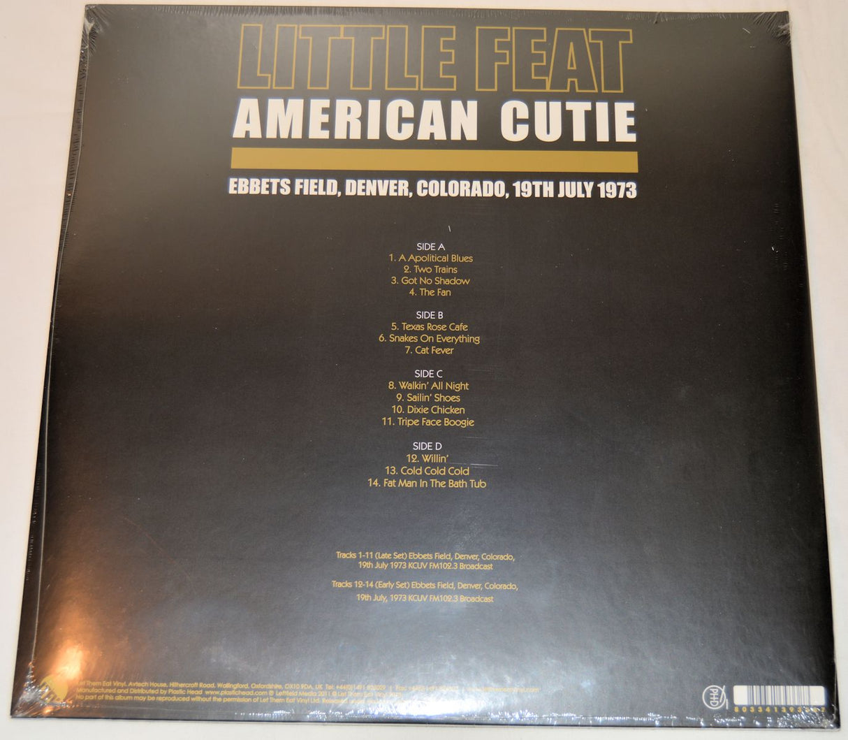 Little Feat - Ebbets Field CO 1973