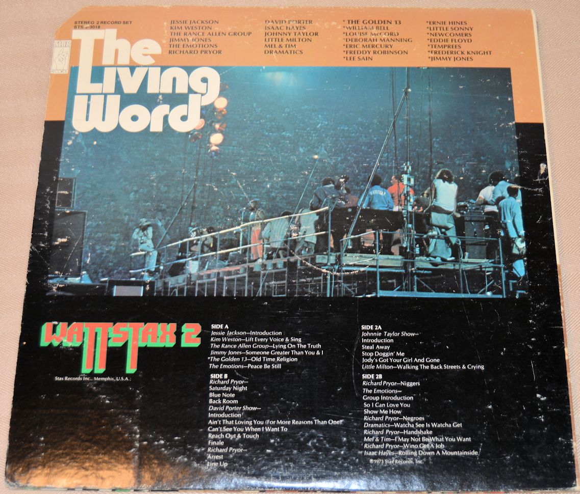 Soundtrack - Wattstax 2, The Living Word