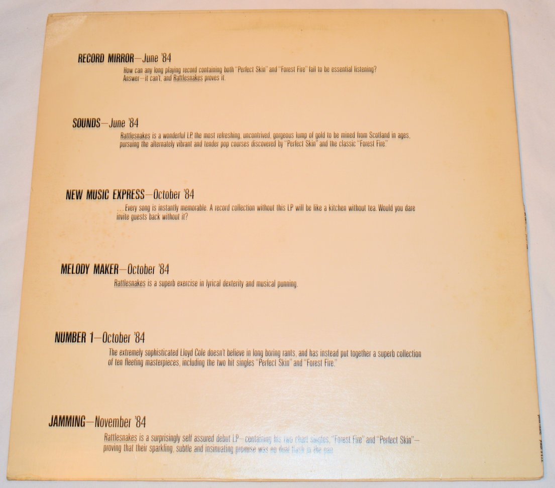 Cole, Lloyd - Perfect Skin