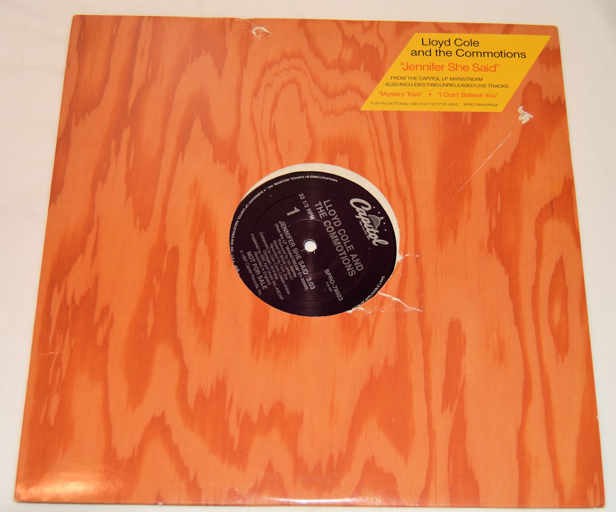 Cole, Lloyd & Commotions - Jennifer She Said