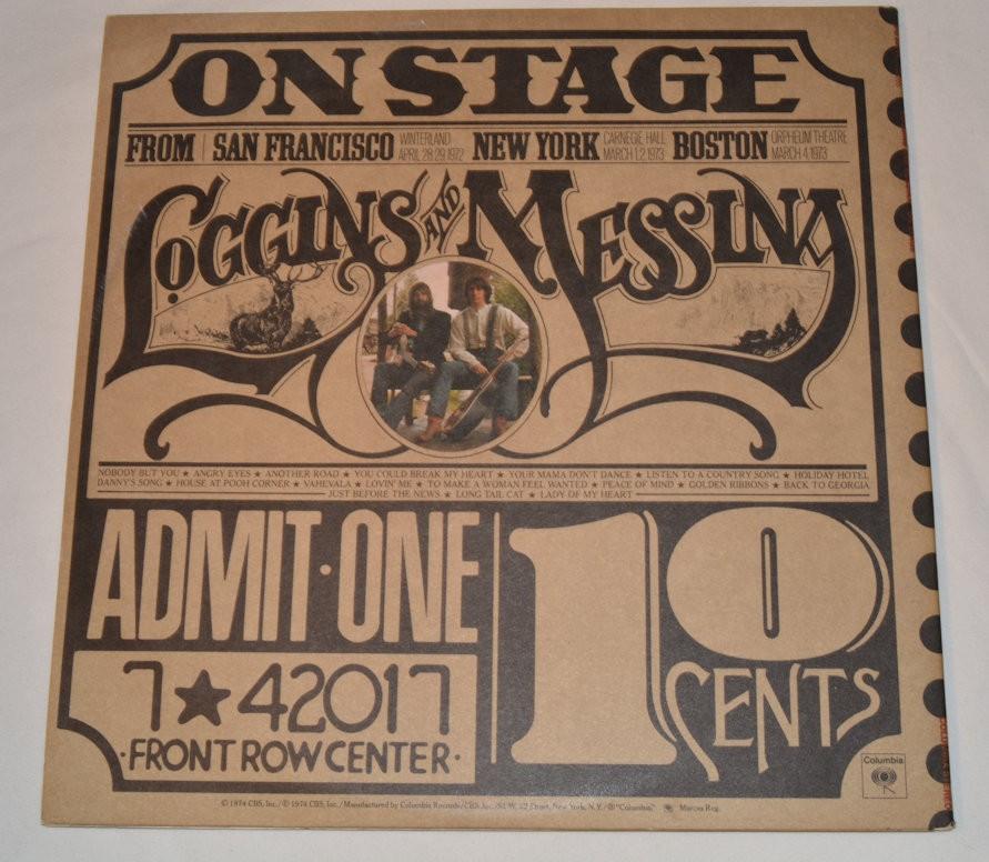 Loggins & Messina - On Stage