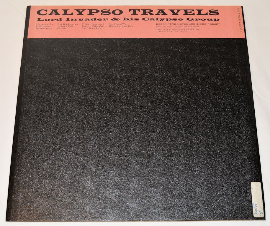 Lord Invader - Calypso Travels