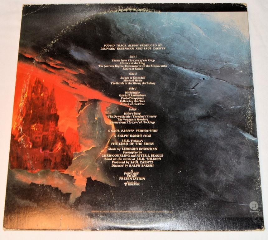 Soundtrack - Lord Of The Rings