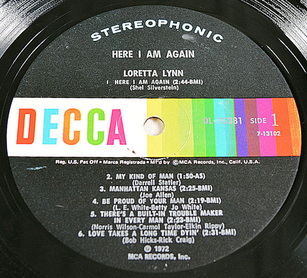 Lynn, Loretta - Here I Am Again