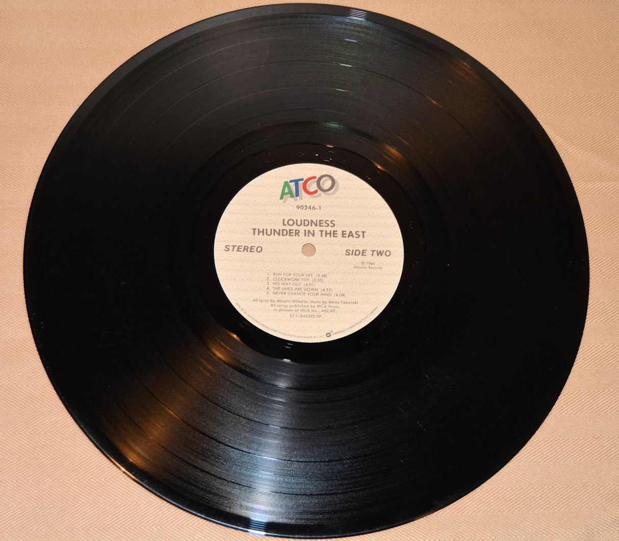 Loudness - Thunder In The East