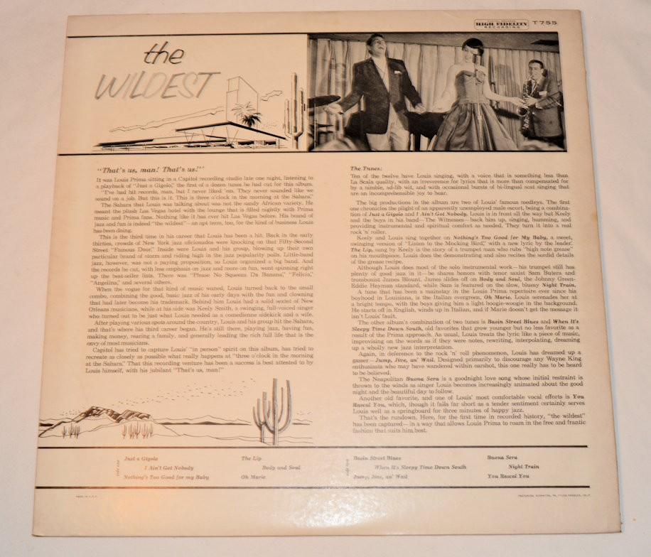 Prima, Louis - The Wildest