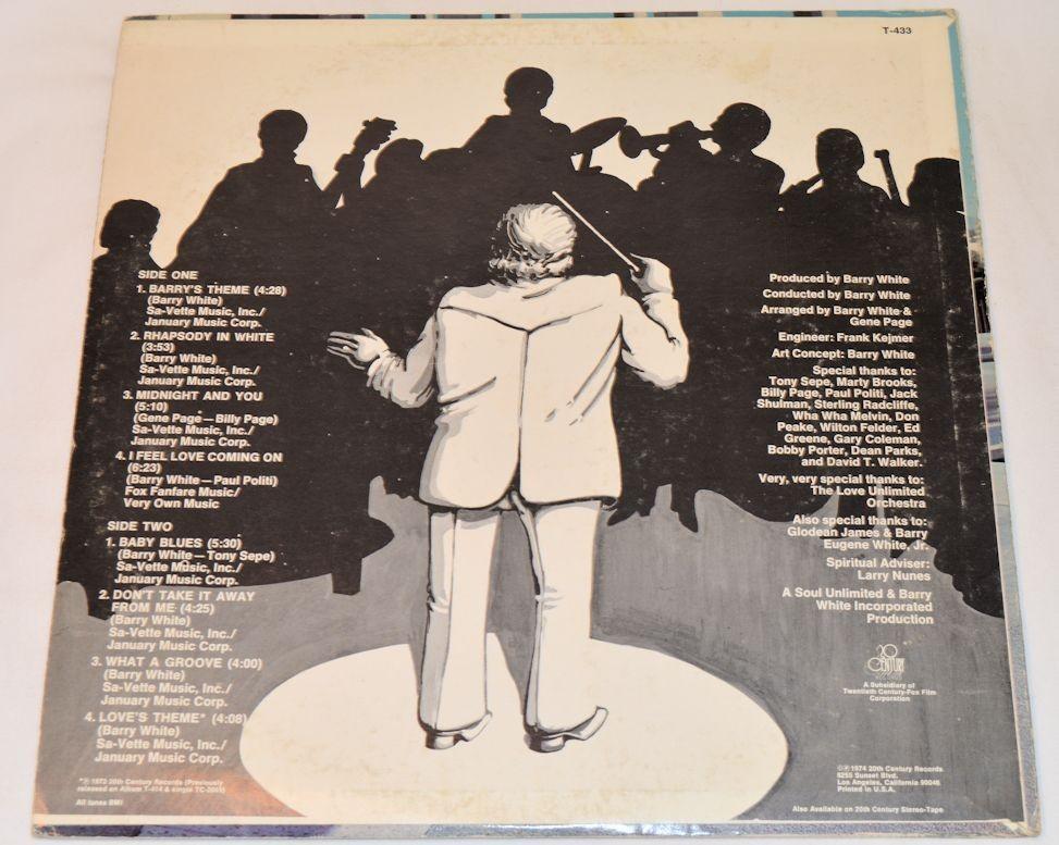 Love Unlimited Orchestra - Rhapsody In White