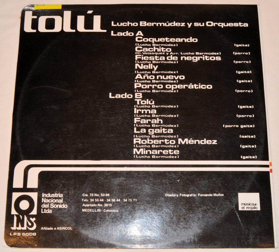 Lucho Bermudez Y Su Orquesta - Tolu