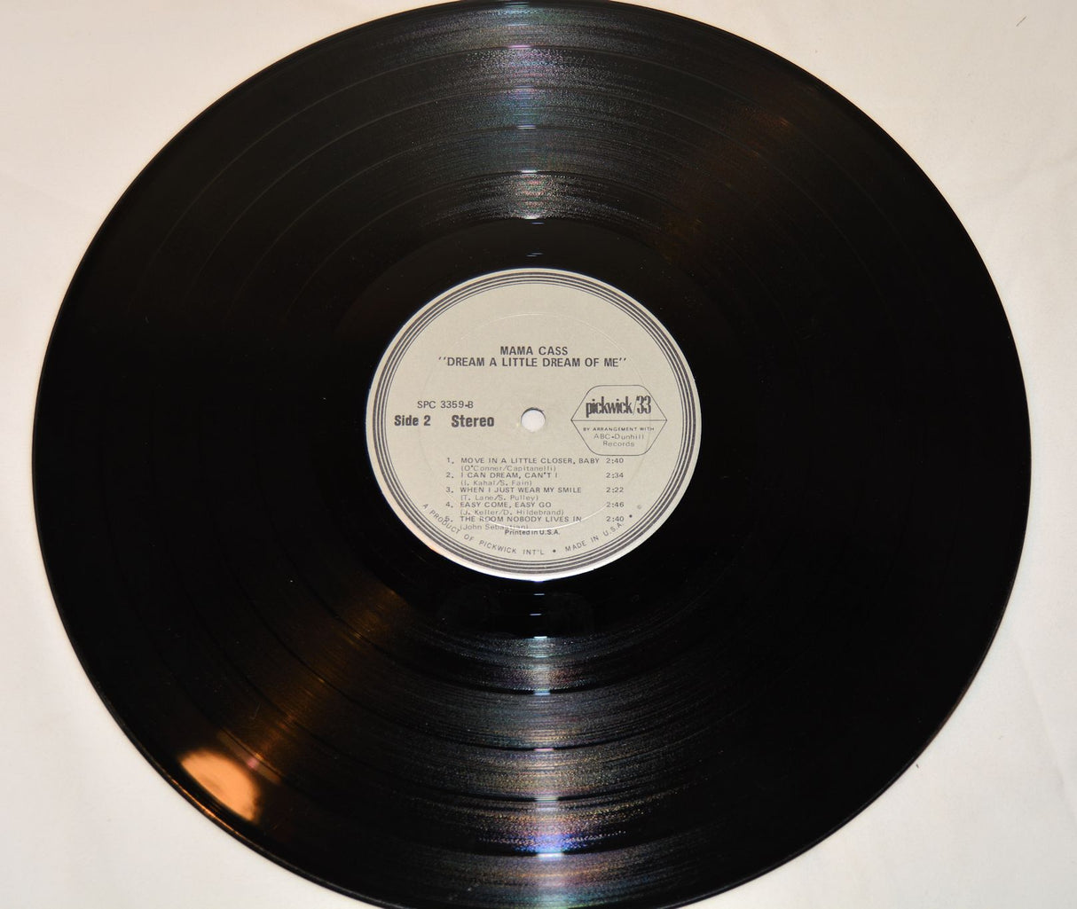 Cass, Mama - Dream A Little Dream Of Me