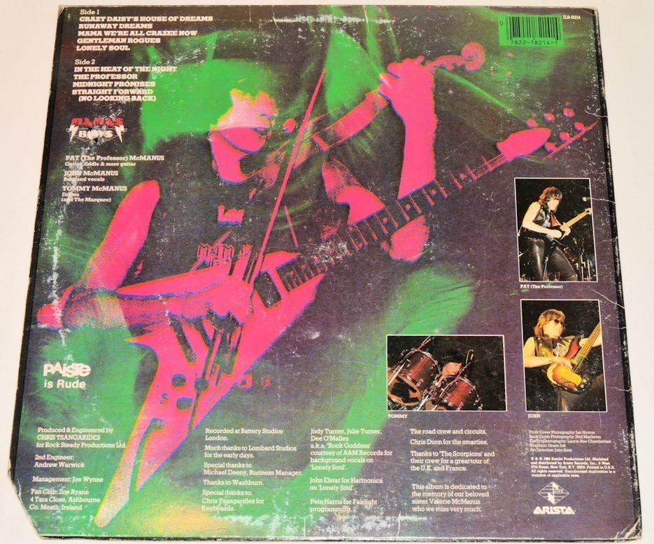 Mamas Boys - Mamas Boys