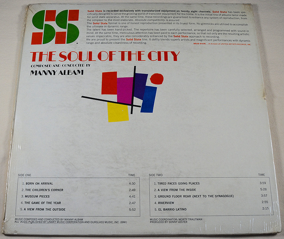 Albam, Manny - Soul Of The City
