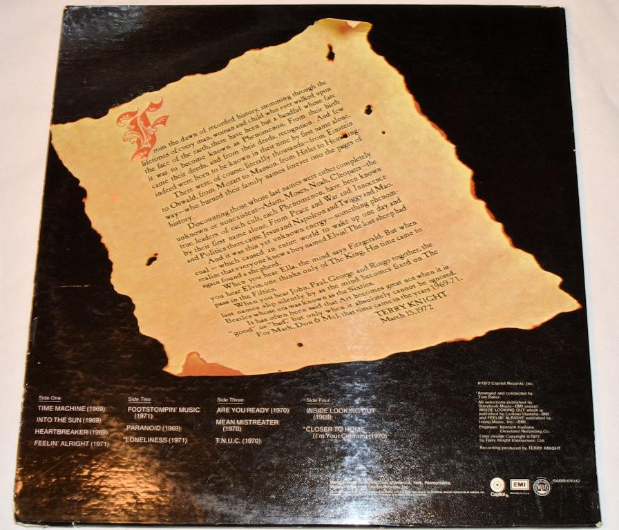 Grand Funk Railroad - Mark, Don & Mel 1969-71