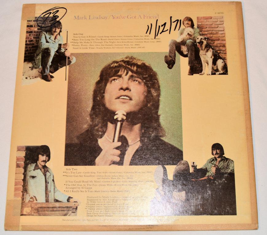 Lindsay, Mark - You've Got A Friend