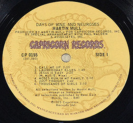 Mull, Martin - Days Of Wine And Neuroses