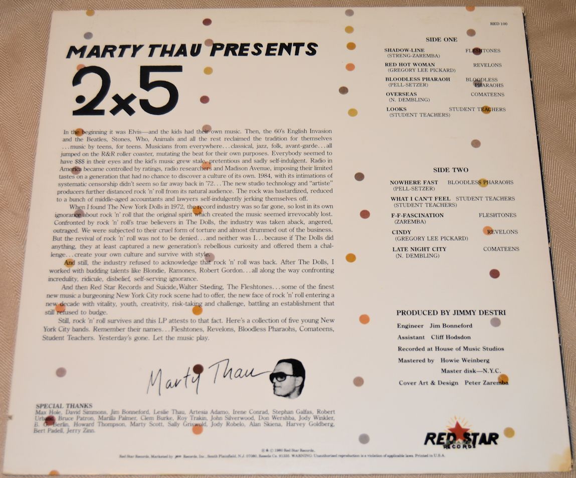 Various - Marty Thau Presents