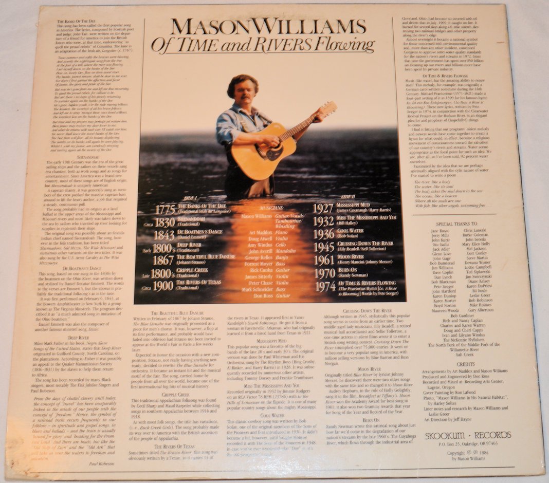 Williams, Mason - Time & Rivers Flowing