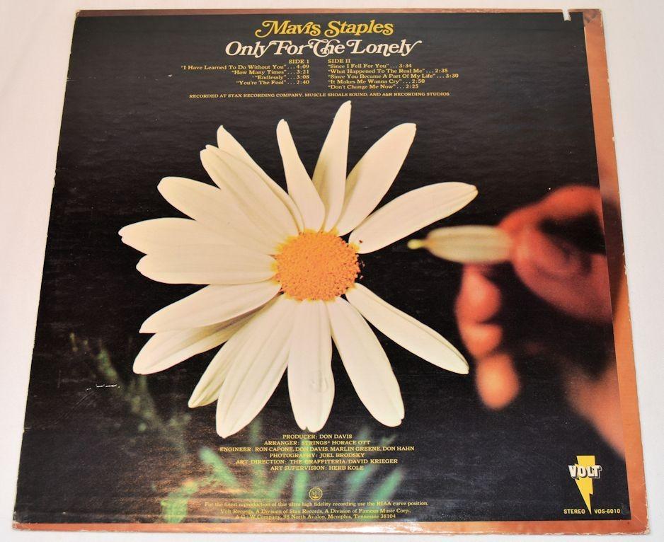 Staples, Mavis - Only For The Lonely