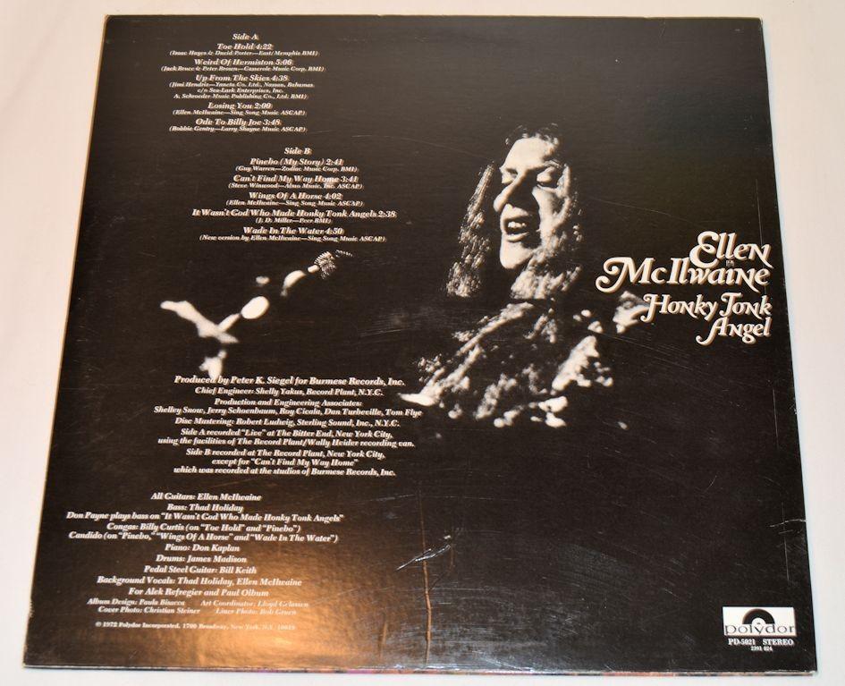 McIlweaine, Ellen - Honky Tonk Angel