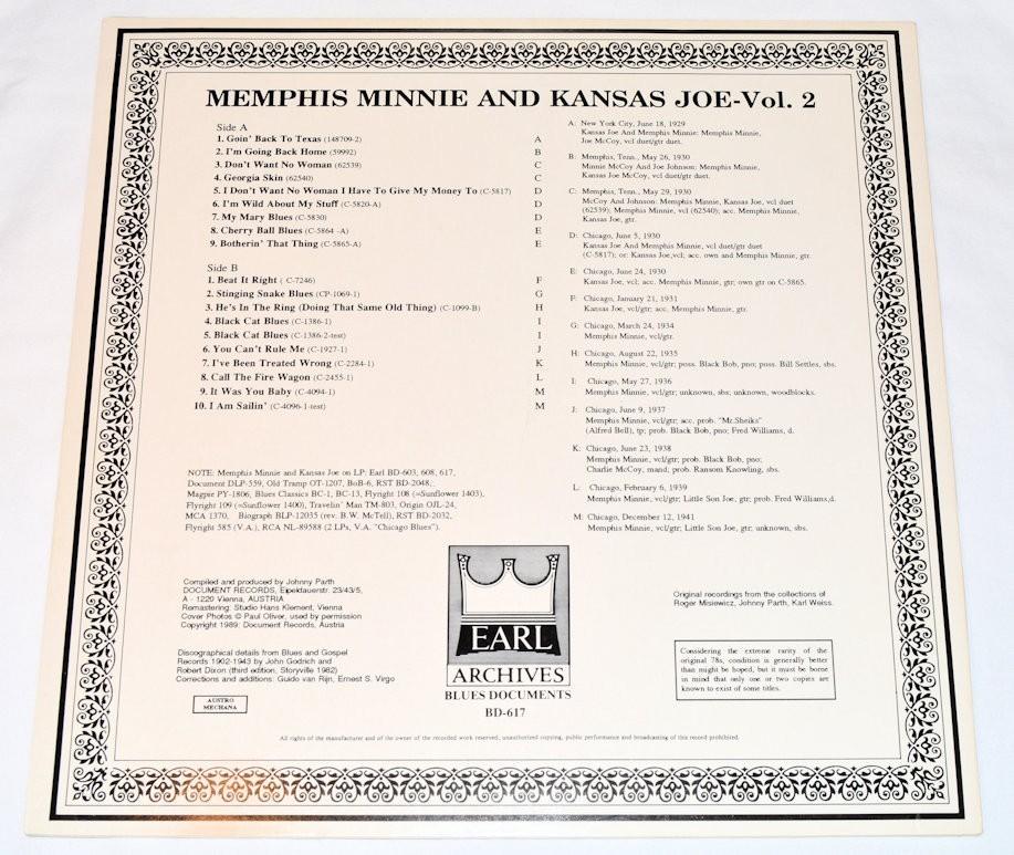 Memphis Minnie & Kansas Joe