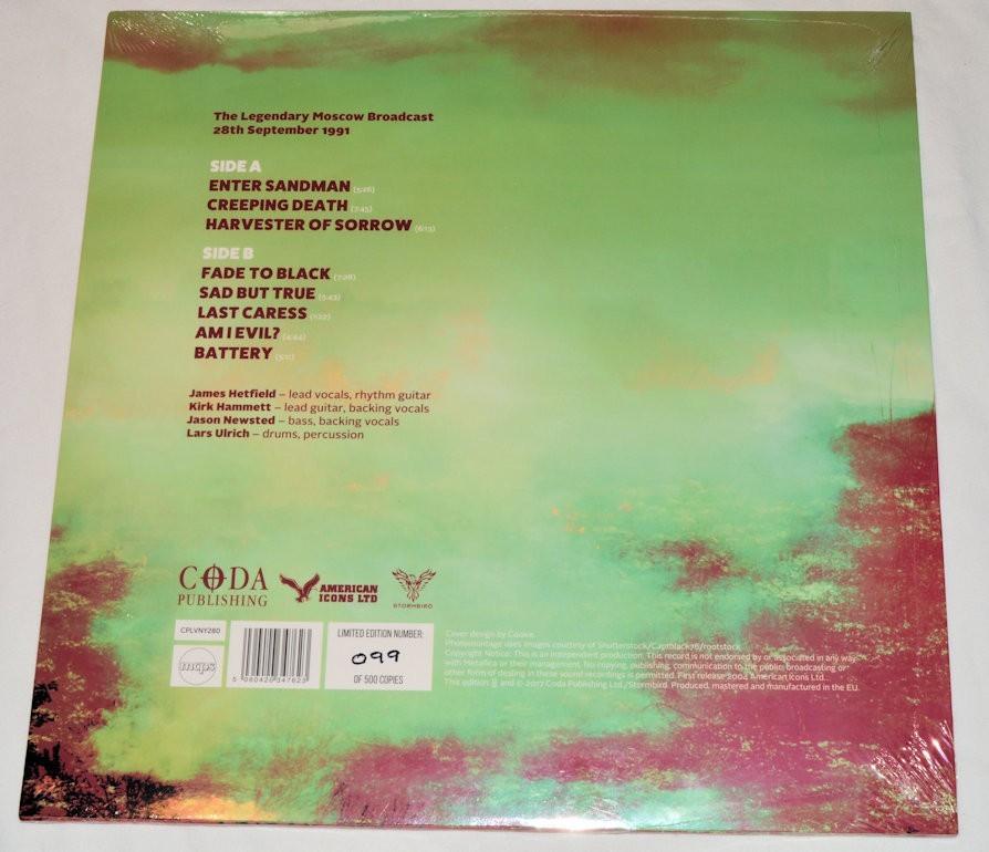 Metallica - Harvesters Of Sorrow