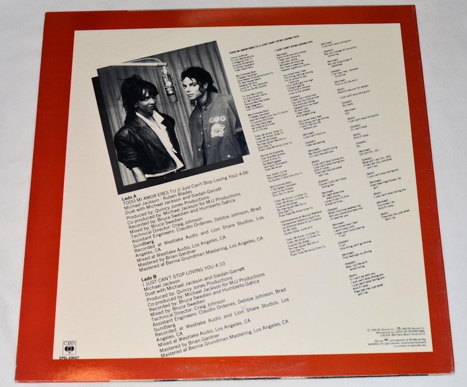 Jackson, Michael - Todo Mi Amor Eres Tu