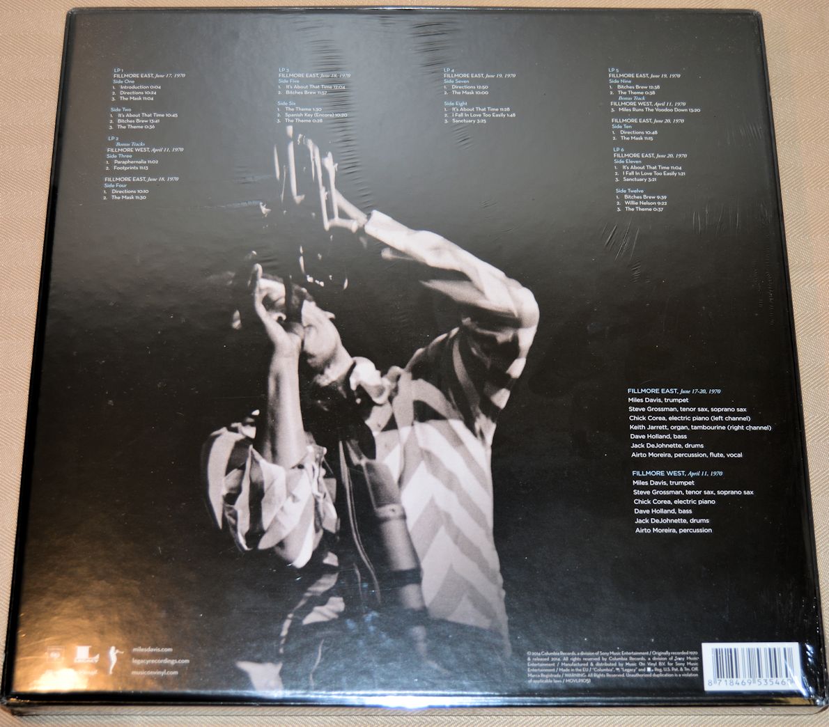 Davis, Miles - Bootleg Series Vol 3: Live At The Fillmore