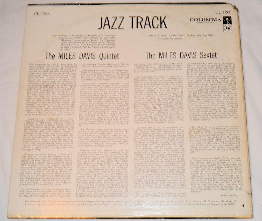 Davis, Miles - Jazz Track (Promo)