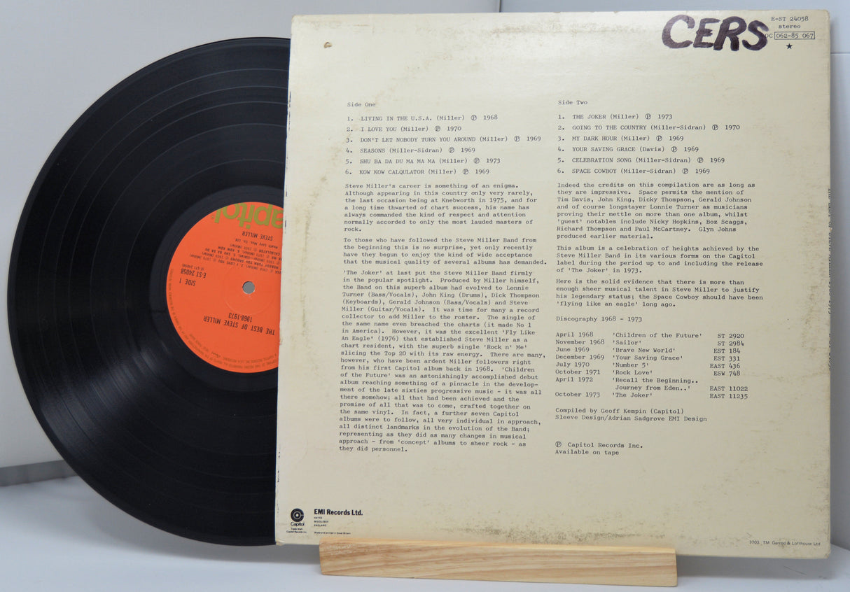 Miller, Steve - Best Of 1968-1973