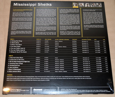 Mississippi Sheiks, The - Complete Recorded Works 1