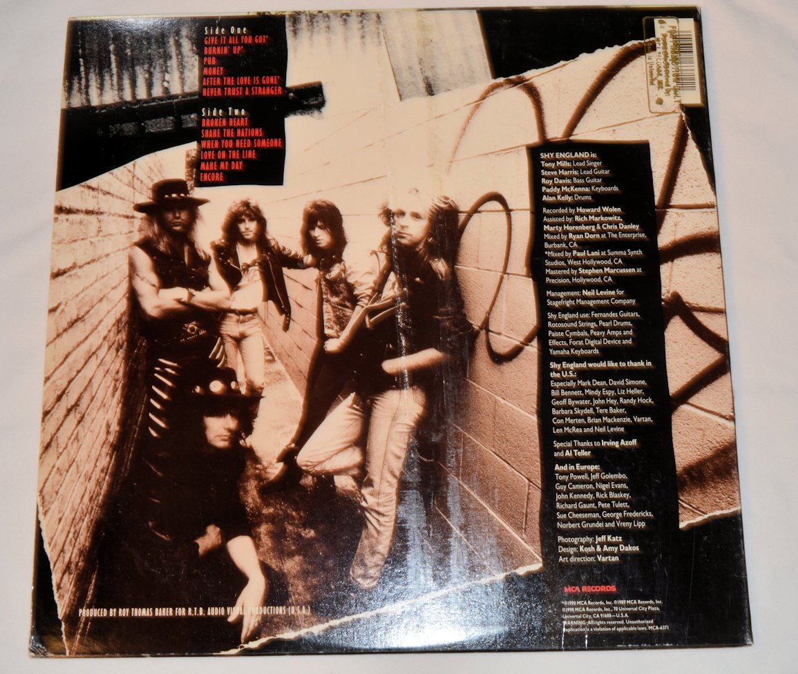 Shy - Misspent Youth