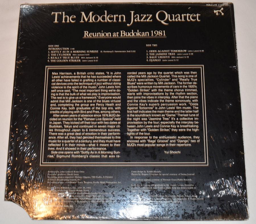 Modern Jazz Quartet - Reunion Budokan 1981
