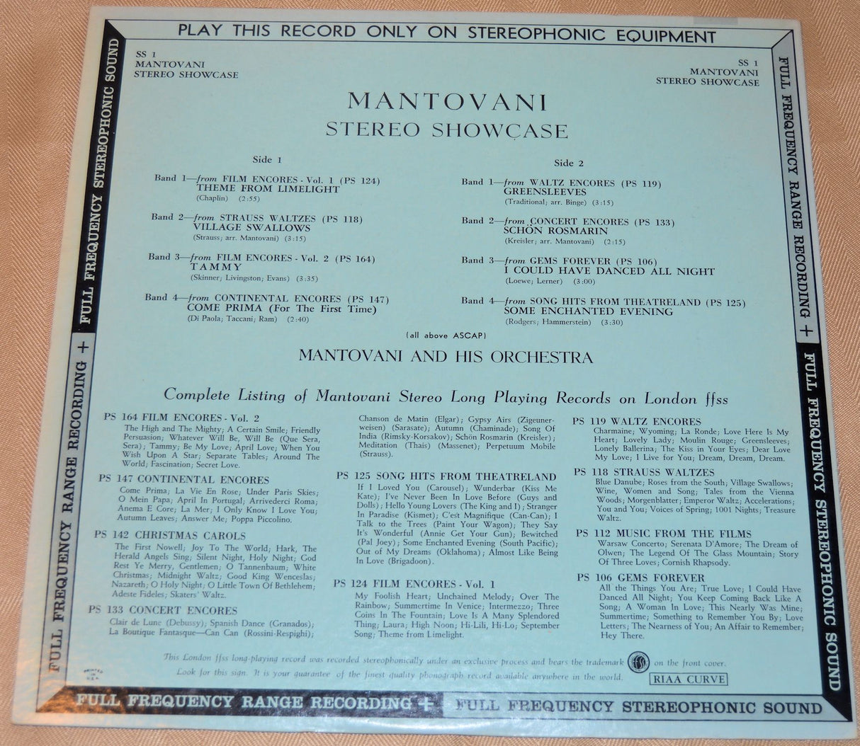 Montovani - Showcase